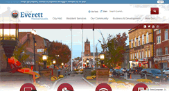 Desktop Screenshot of ci.everett.ma.us